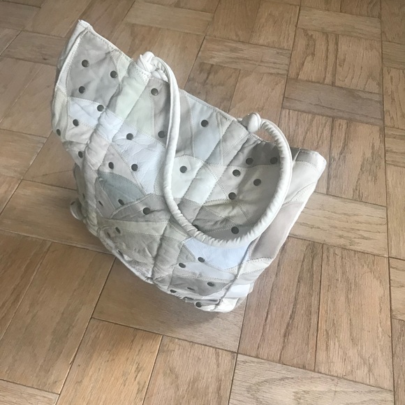 Very cute vegetarian leather tote bag pristine - Picture 3 of 5